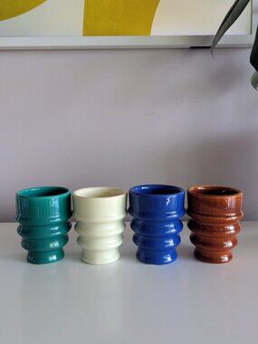 METLOX Poppytrail 200 Series 1936 Tumbler Set of 4 - CALIFORNIA GRAIL 🏺☀️